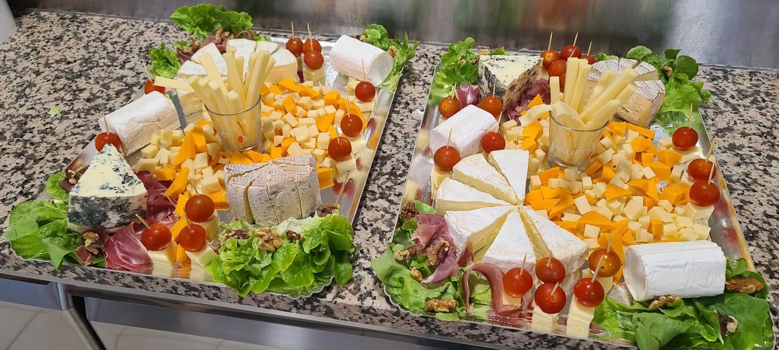 Plateau traiteur généreux